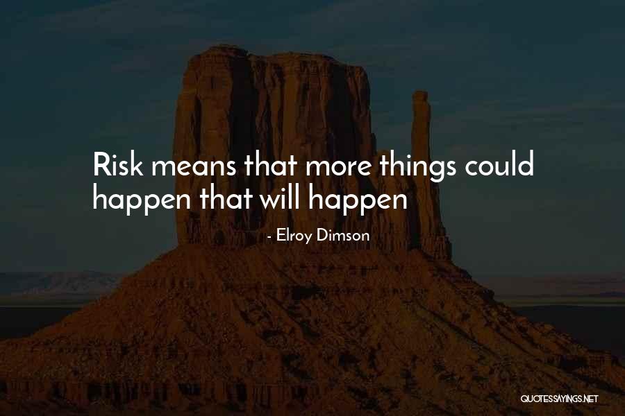 Octone And Murk Quotes By Elroy Dimson Octone And Murk Quotes By Elroy Dimson