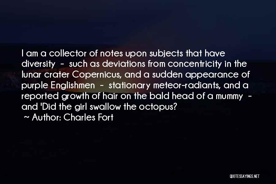 Octopus Quotes By Charles Fort