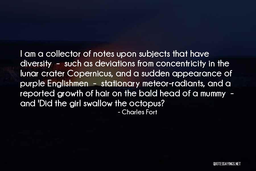 Octopus Quotes By Charles Fort