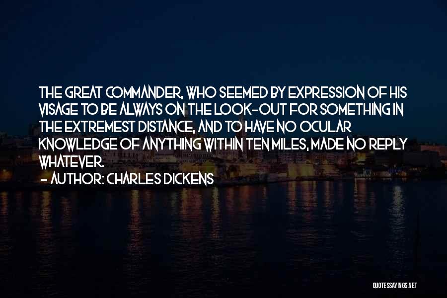 Ocular Quotes By Charles Dickens