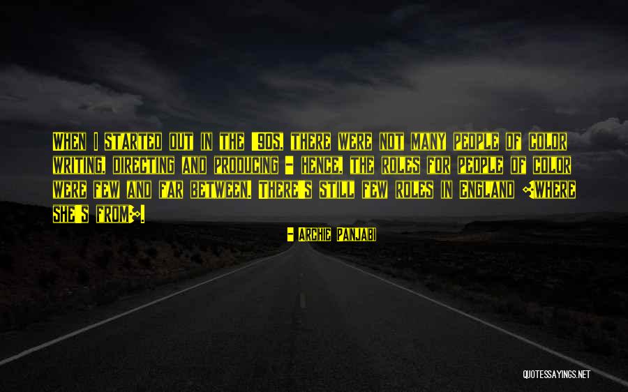 Oculitis Quotes By Archie Panjabi Oculitis Quotes By Archie Panjabi