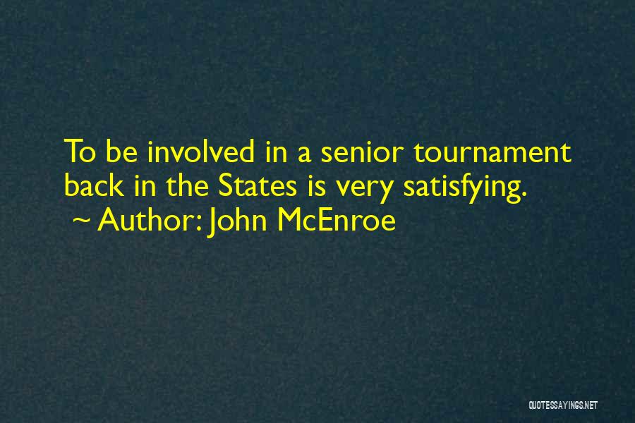 Ocurrencia Quotes By John McEnroe