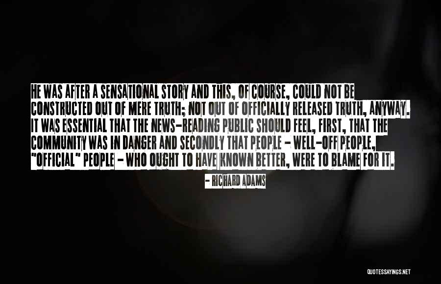 Odaymis Quotes By Richard Adams Odaymis Quotes By Richard Adams