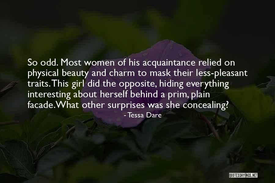 Odd Beauty Quotes By Tessa Dare Odd Beauty Quotes By Tessa Dare