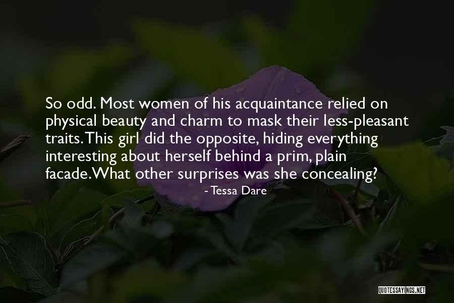 Odd Beauty Quotes By Tessa Dare