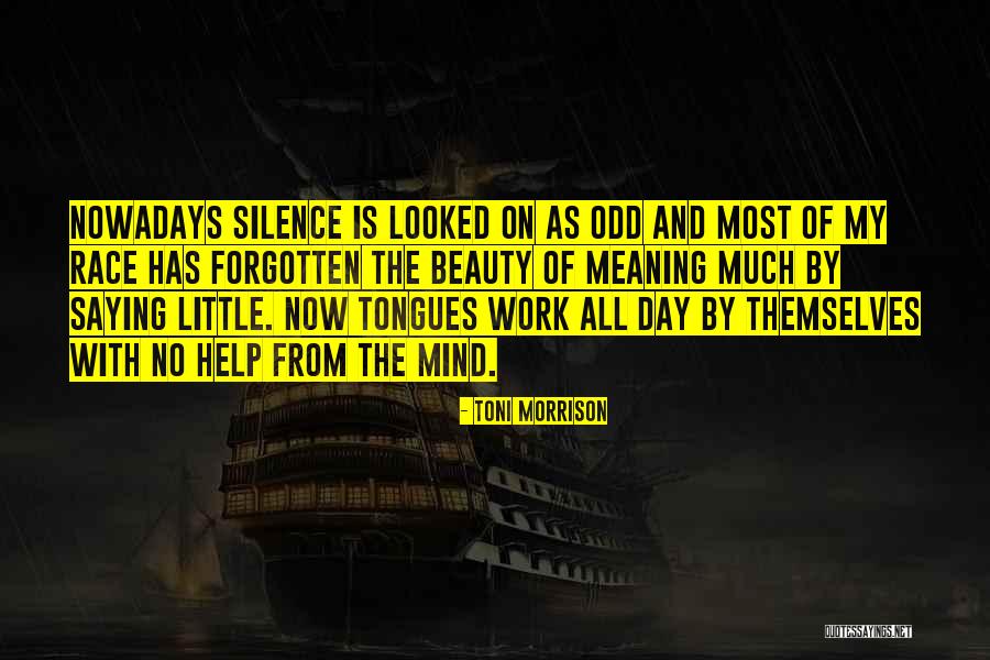 Odd Beauty Quotes By Toni Morrison Odd Beauty Quotes By Toni Morrison