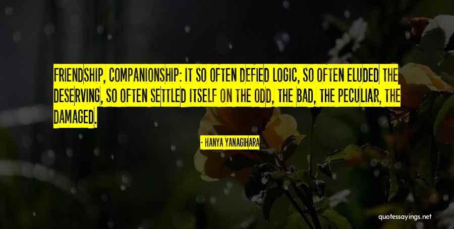 Odd Friendship Quotes By Hanya Yanagihara Odd Friendship Quotes By Hanya Yanagihara
