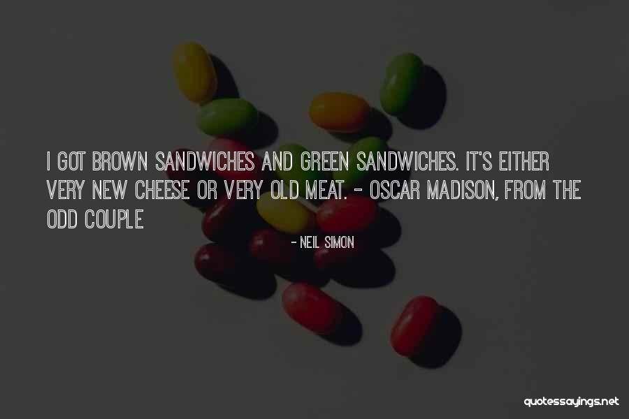 Odd Humor Quotes By Neil Simon Odd Humor Quotes By Neil Simon