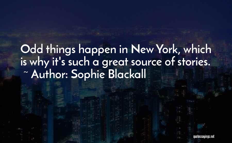 Odd Things Quotes By Sophie Blackall