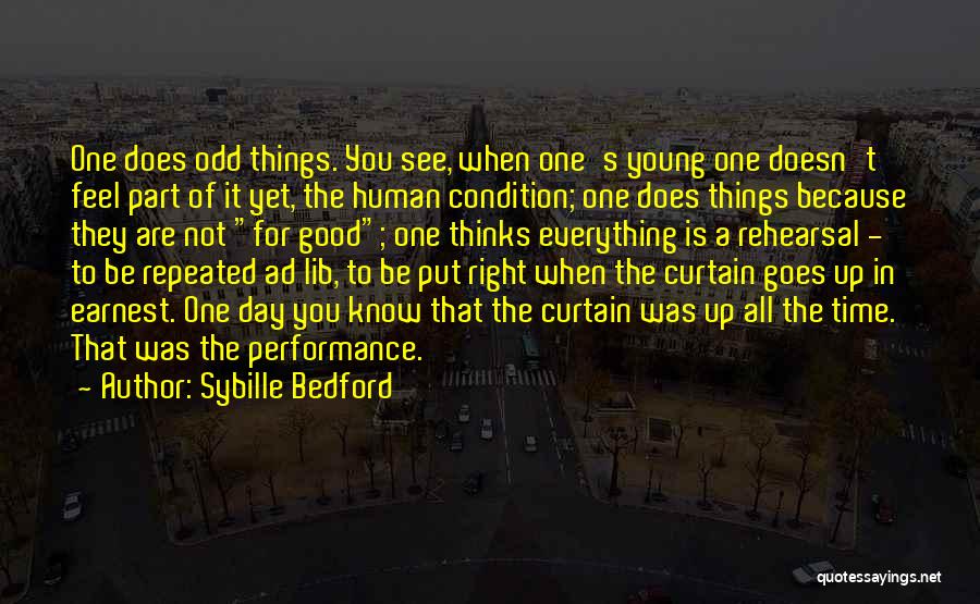 Odd Things Quotes By Sybille Bedford