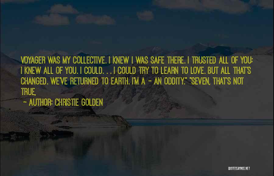 Oddity Quotes By Christie Golden