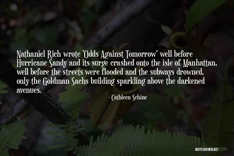 Odds Against Tomorrow Quotes By Cathleen Schine Odds Against Tomorrow Quotes By Cathleen Schine