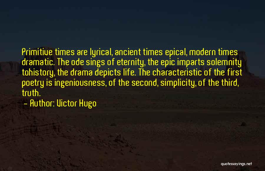 Ode To Life Quotes By Victor Hugo