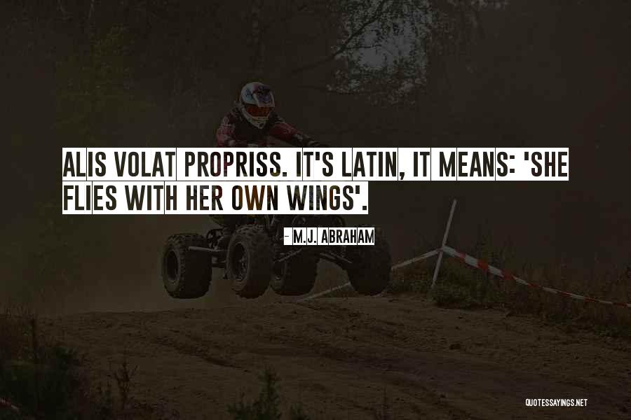 Odemowlathletics Quotes By M.J. Abraham Odemowlathletics Quotes By M.J. Abraham