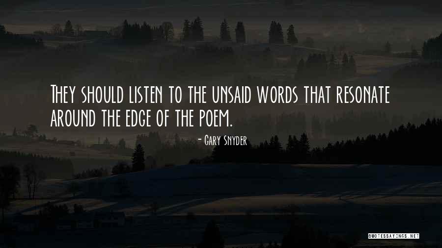 Odlazim Bijelo Quotes By Gary Snyder Odlazim Bijelo Quotes By Gary Snyder