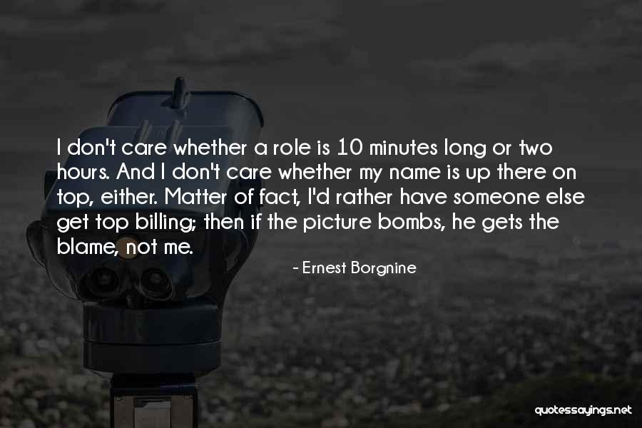 Odometer Not Working Quotes By Ernest Borgnine