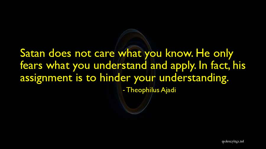 Odpor Fyzika Quotes By Theophilus Ajadi