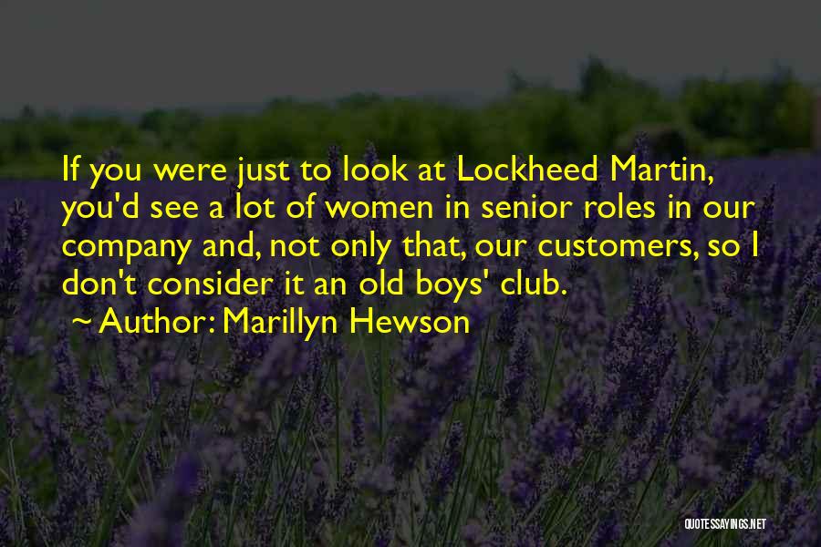 Odruch Bezwarunkowy Quotes By Marillyn Hewson
