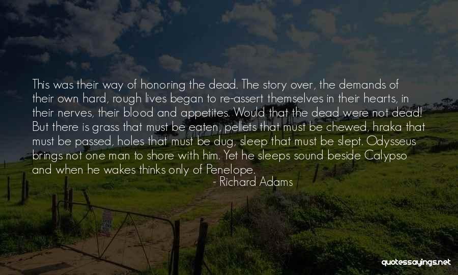 Odysseus Calypso Quotes By Richard Adams Odysseus Calypso Quotes By Richard Adams