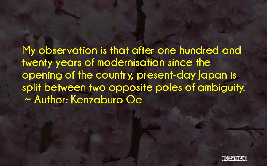 Oe Kenzaburo Quotes By Kenzaburo Oe