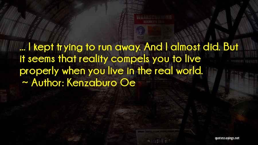 Oe Kenzaburo Quotes By Kenzaburo Oe