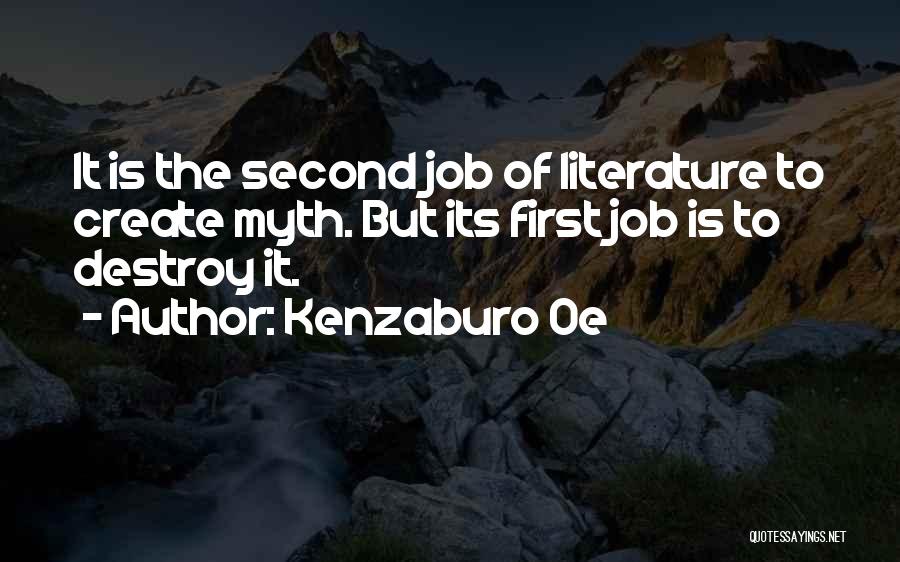 Oe Kenzaburo Quotes By Kenzaburo Oe