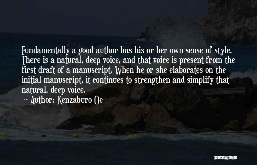 Oe Kenzaburo Quotes By Kenzaburo Oe