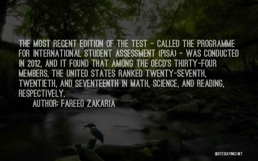 Oecd Quotes By Fareed Zakaria