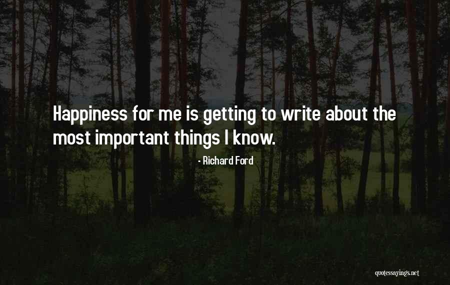 Oes Quotes By Richard Ford Oes Quotes By Richard Ford