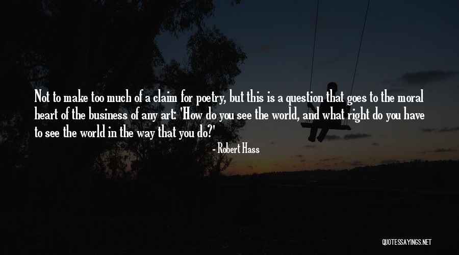 Oeufs Mimosa Quotes By Robert Hass Oeufs Mimosa Quotes By Robert Hass