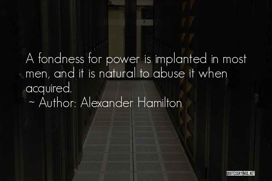 Oeyen Donsdekens Quotes By Alexander Hamilton