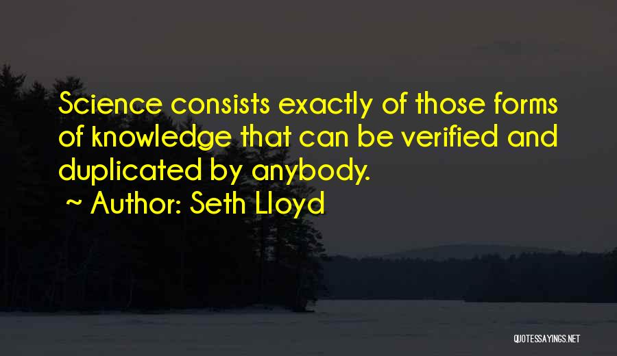 Of Science Quotes By Seth Lloyd
