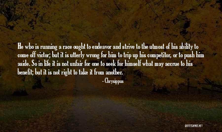 Off And Running Quotes By Chrysippus Off And Running Quotes By Chrysippus