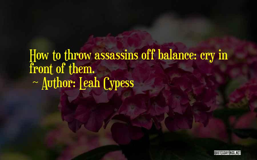 Off Balance Quotes By Leah Cypess