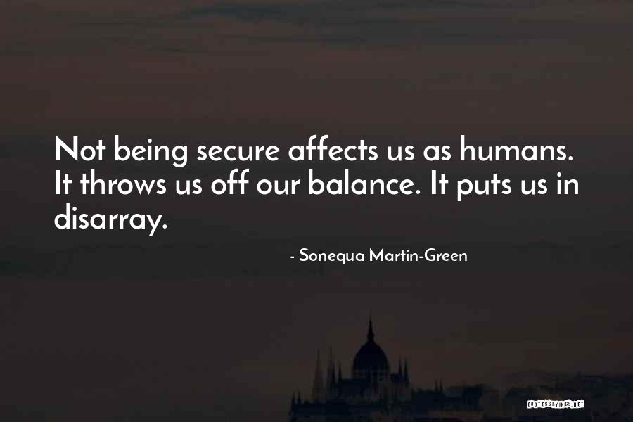 Off Balance Quotes By Sonequa Martin-Green