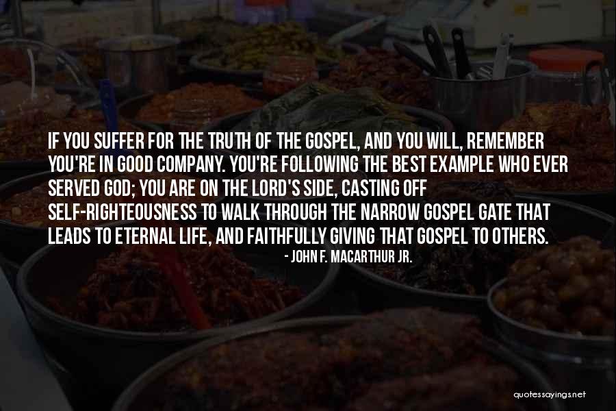 Off Casting Quotes By John F. MacArthur Jr. Off Casting Quotes By John F. MacArthur Jr.