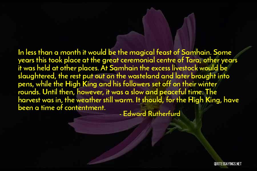 Off Centre Quotes By Edward Rutherfurd