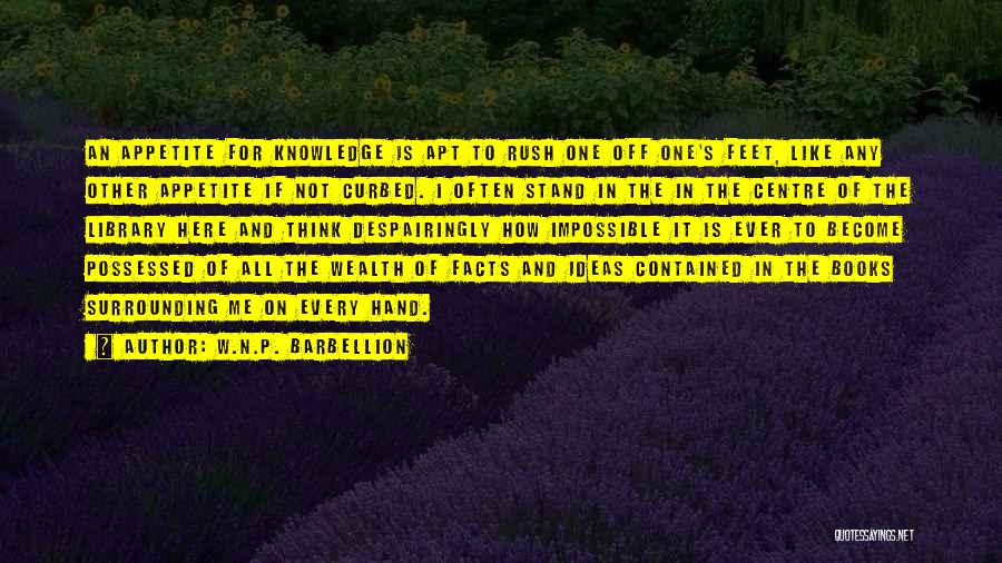 Off Centre Quotes By W.N.P. Barbellion