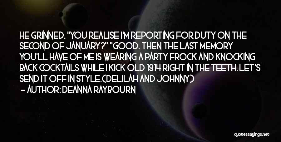 Off Duty Quotes By Deanna Raybourn