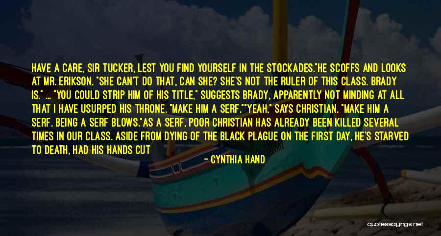 Off For The Day Quotes By Cynthia Hand