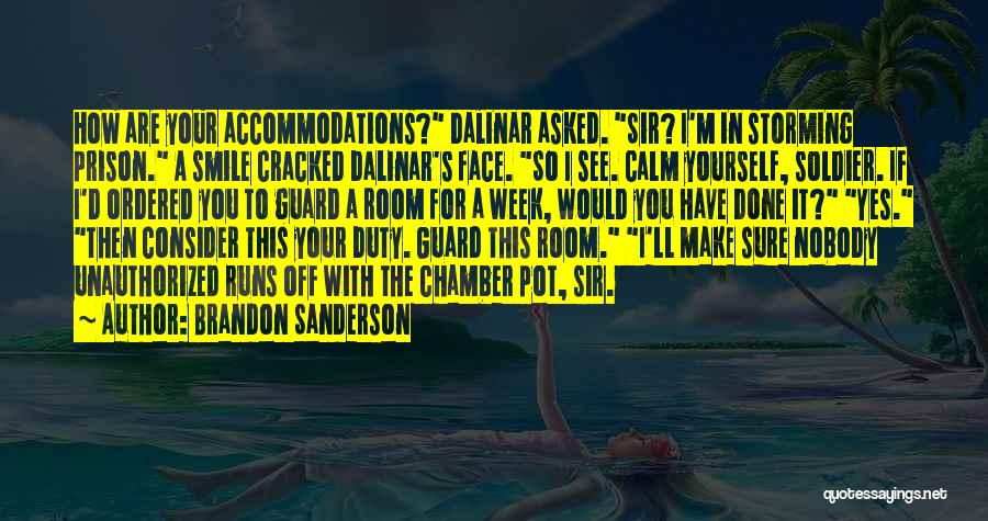 Off Guard Quotes By Brandon Sanderson