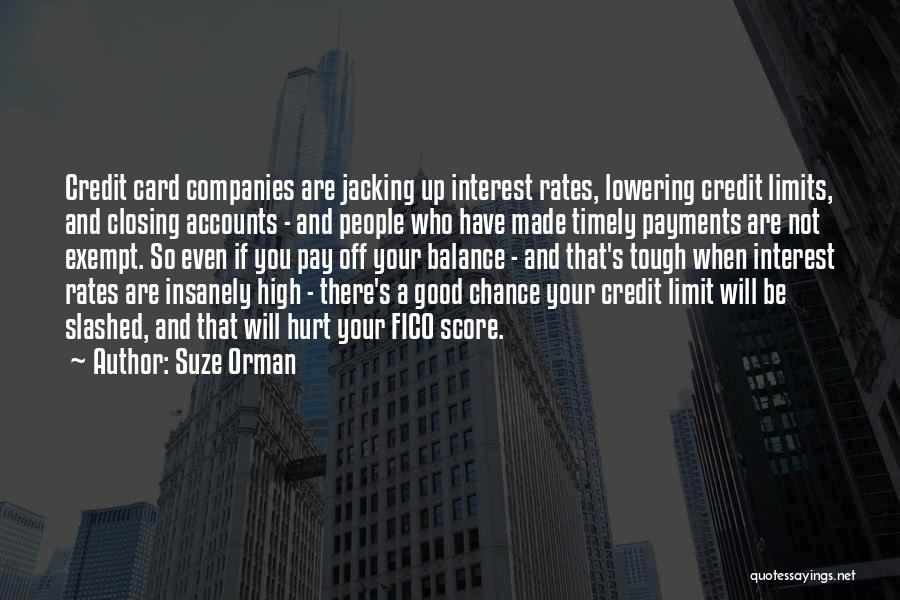 Off Limits Quotes By Suze Orman