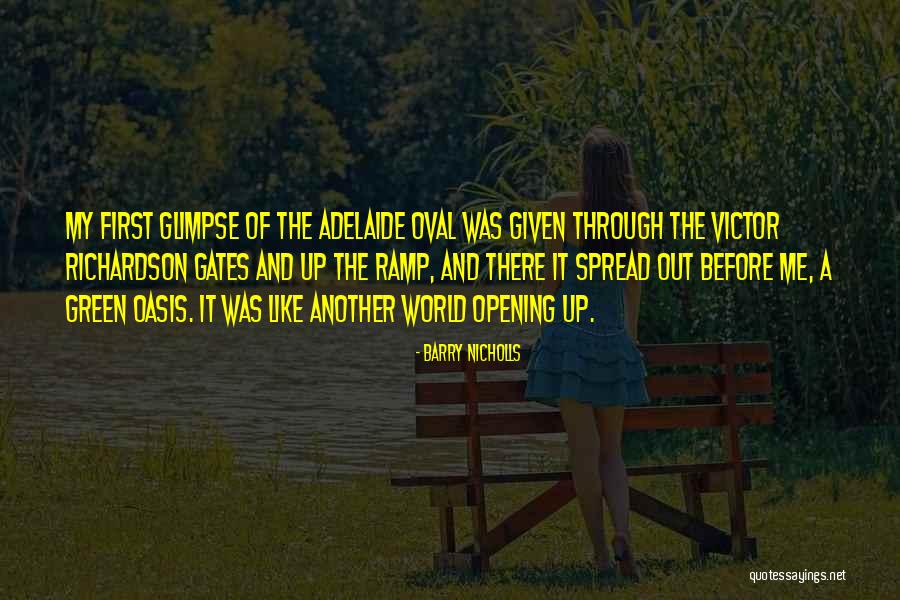 Off Ramp Quotes By Barry Nicholls Off Ramp Quotes By Barry Nicholls