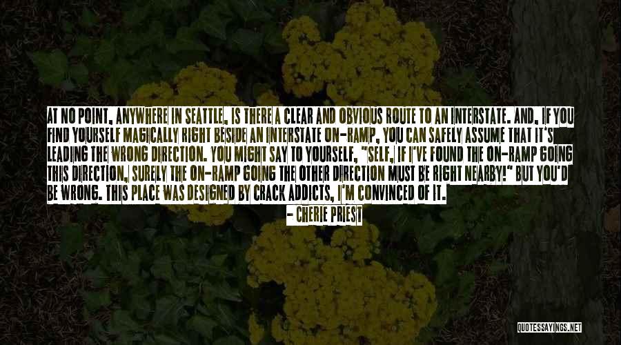 Off Ramp Quotes By Cherie Priest Off Ramp Quotes By Cherie Priest