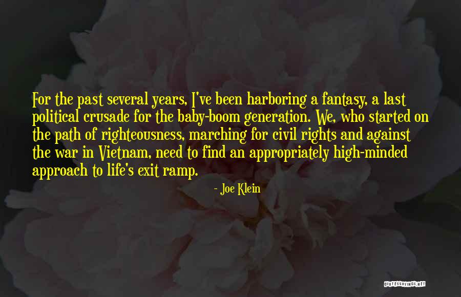 Off Ramp Quotes By Joe Klein Off Ramp Quotes By Joe Klein