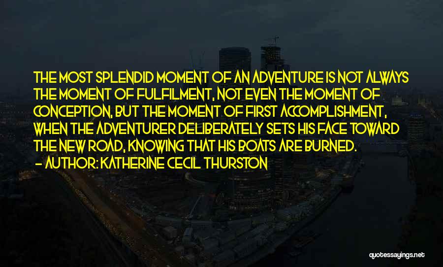Off Road Adventure Quotes By Katherine Cecil Thurston