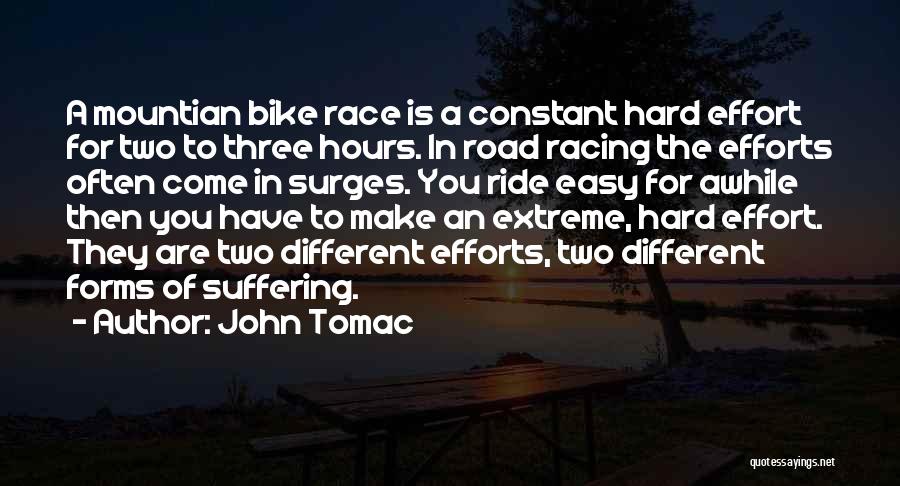 Off Road Bike Quotes By John Tomac