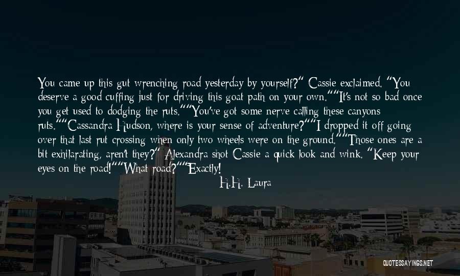 Off Road Driving Quotes By H.H. Laura Off Road Driving Quotes By H.H. Laura