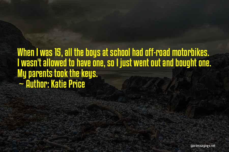Off Road Quotes By Katie Price