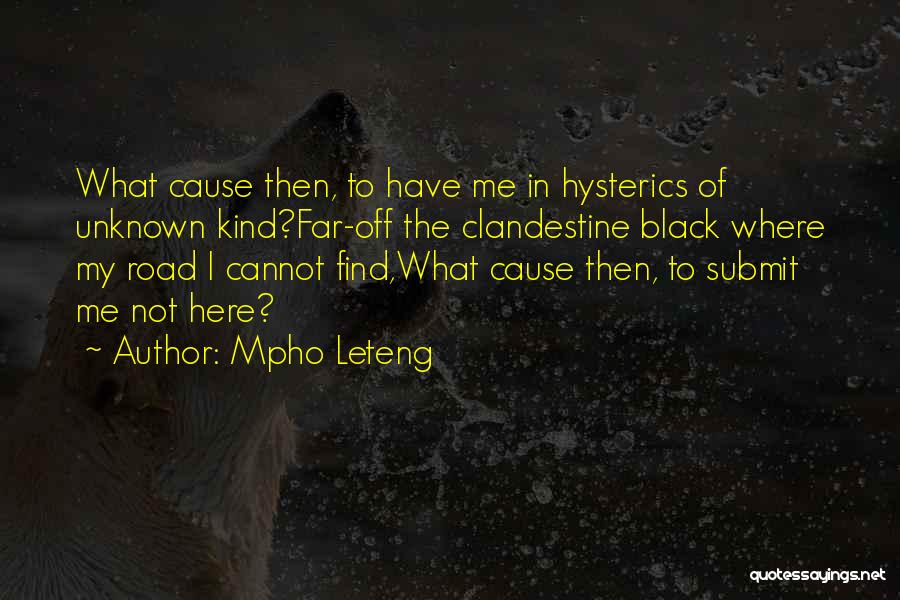 Off Road Quotes By Mpho Leteng